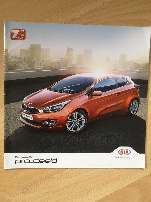 auto folder KIA, Ophalen of Verzenden, Zo goed als nieuw, Overige merken