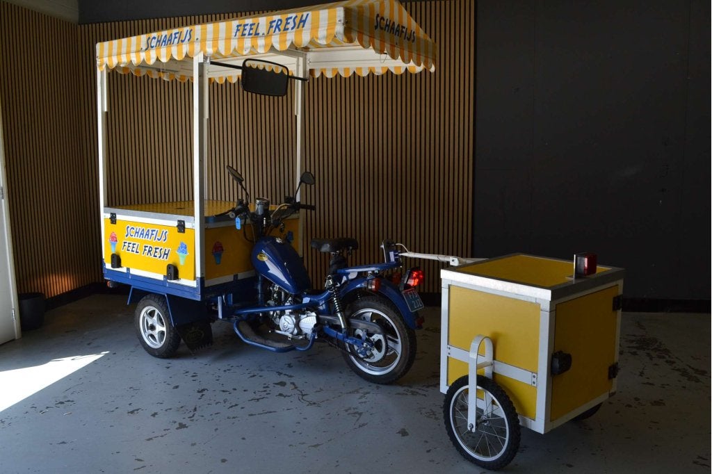 MGB Bakfiets 3 wieler met aanhanger I kenteken I Ijswagen, NVT, Gebruikt, NVT, Ophalen of Verzenden