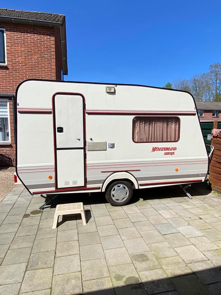 LMC Münsterland Siesta Caravan - Compact en Compleet, Standaardzit, Particulier, 500 - 750 kg, LMC en Münsterland