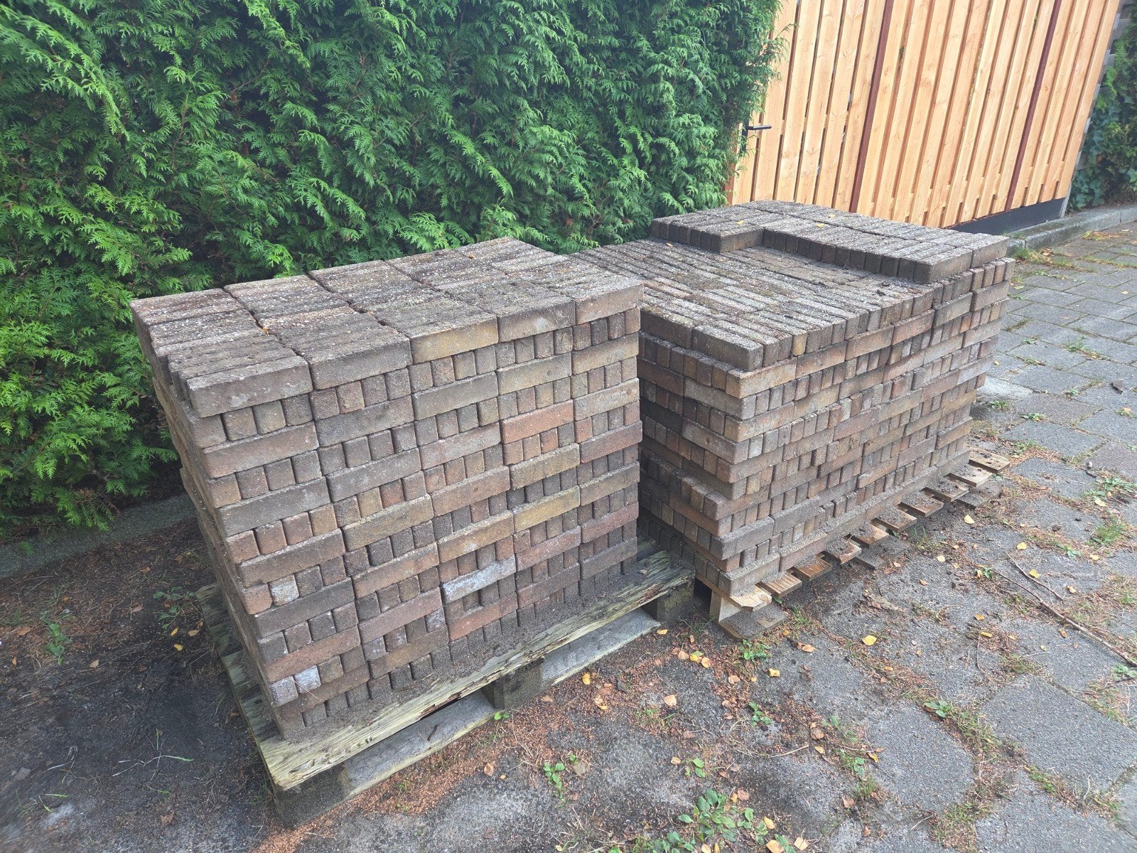 Klinkers gratis afhalen, Tuin en Terras, Ophalen, Beton, Klinkers