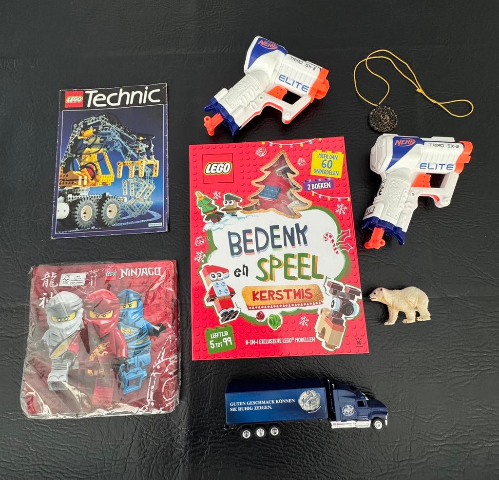 pakket lego technic ninjago nerf pistool ijsbeer piraat, Kinderen en Baby's, Speelgoed | Educatief en Creatief, Ophalen of Verzenden