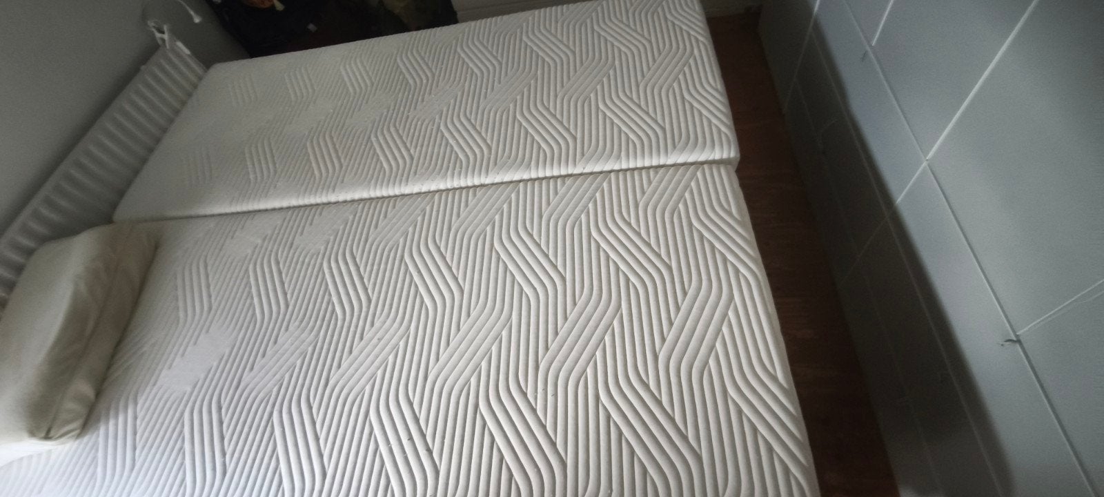 Tempur 2019 - Twee eenpersoons 80x200 matrassen, zgan, Ophalen, Eenpersoons, Zo goed als nieuw, 80 cm