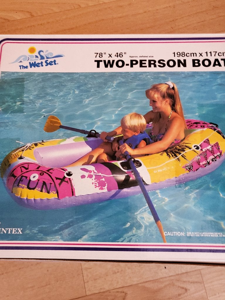 Nieuw verpakte opblaasbare rubberen boot (rubberboot), Ophalen of Verzenden, Nieuw