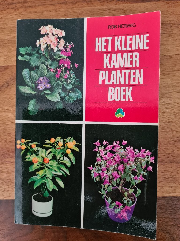 Het kleine kamerplantenboek., Ophalen of Verzenden, Gelezen, Overige onderwerpen, Rob Herwig, Modeste Herwig