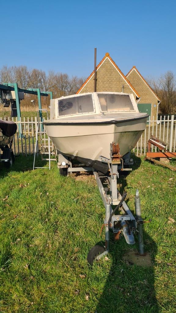 Inter 560 Polyester Kajuitboot - Opknapper, Doe-het-zelf en Verbouw, Overige Doe-het-zelf en Verbouw, Gebruikt, Ophalen