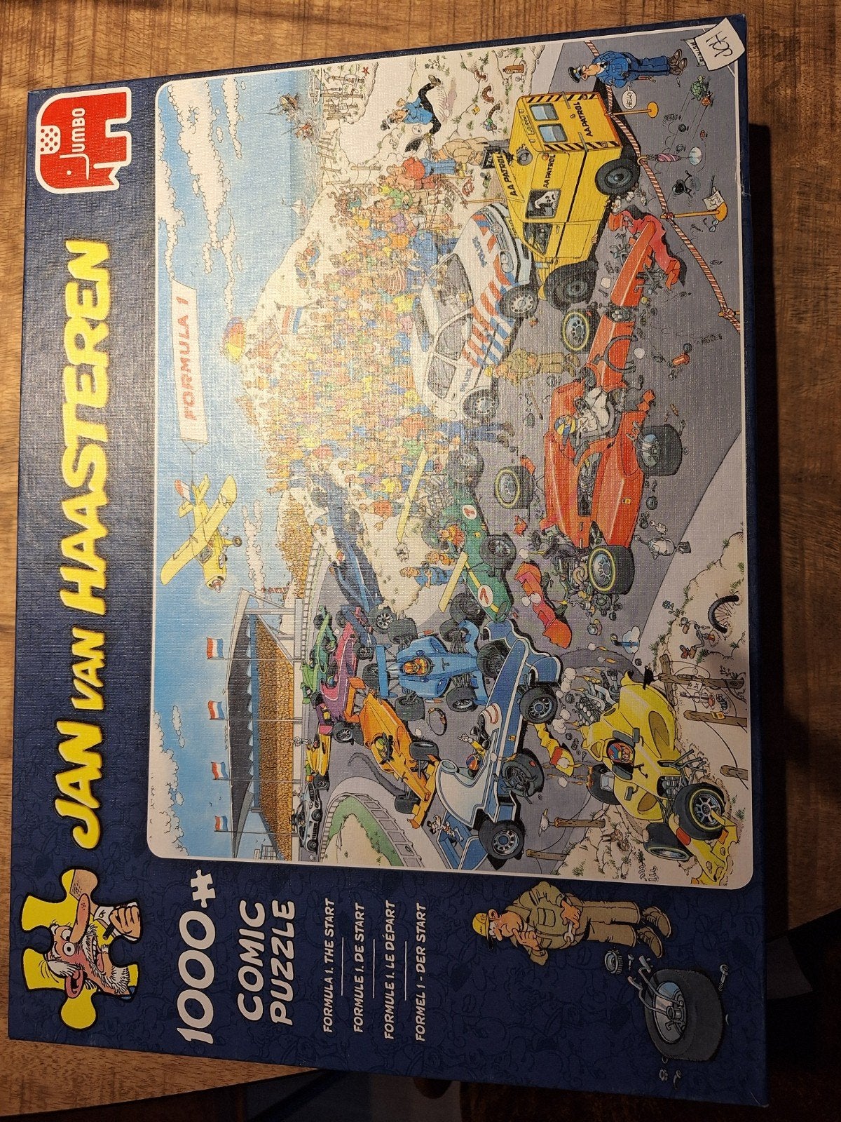 Jan van Haasteren Formule 1 - 1000 stukjes, Ophalen, Zo goed als nieuw