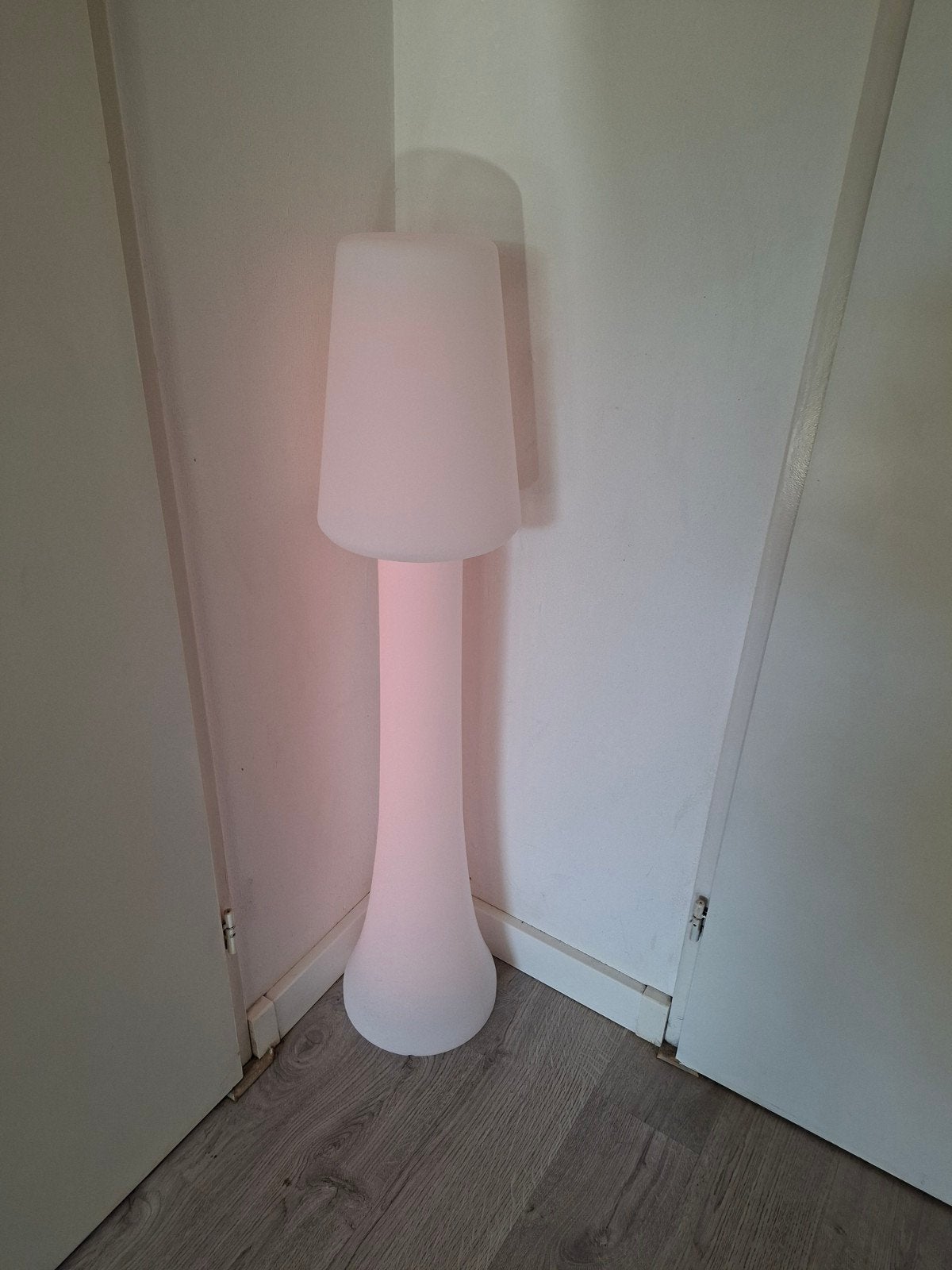 Moderne LED Vloerlamp met Kleurwissel, Ophalen, Kunststof, 100 tot 150 cm, Modern, Sfeervol, Kleurrijk