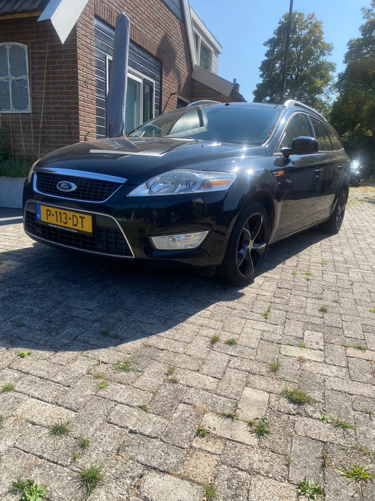 Ford Mondeo 1.6 16V 92KW Wagon 2009 Zwart 165429km!!, Auto's, Ford, 1596 cc, 4 cilinders, Mondeo, Zwart