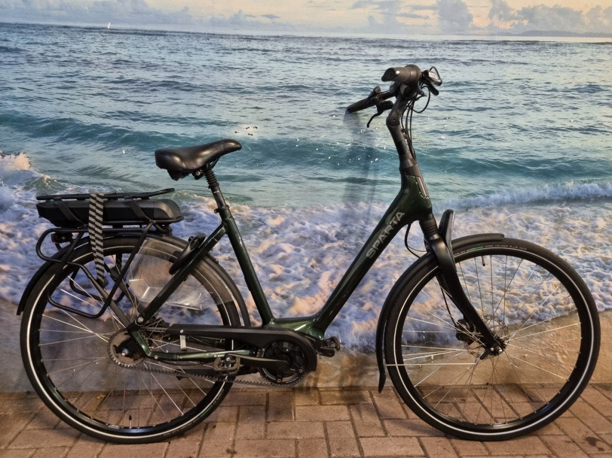 SPARTA a-Shine Ultra M5b riemaandrijving, 53cm, Bosch mid, Ophalen, Sparta, Gebruikt, -