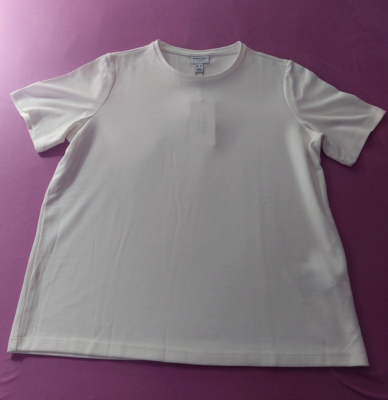 Nieuw off white t-shirt maat M, Maat 38/40 (M), Wit, Nieuw, Aware