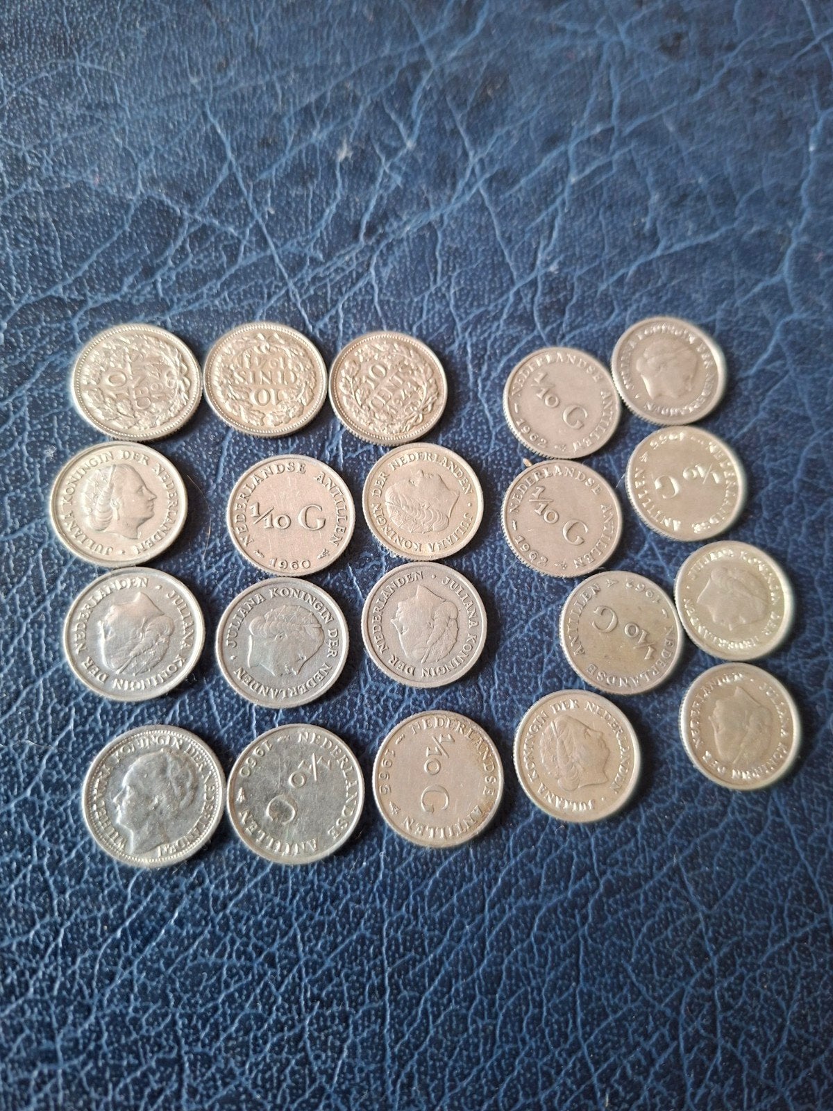 Zilveren dubbeltjes w.o. Hermelijnen Mantel., Postzegels en Munten, Munten | Nederland, Ophalen, Zilver, 10 cent, Koningin Wilhelmina