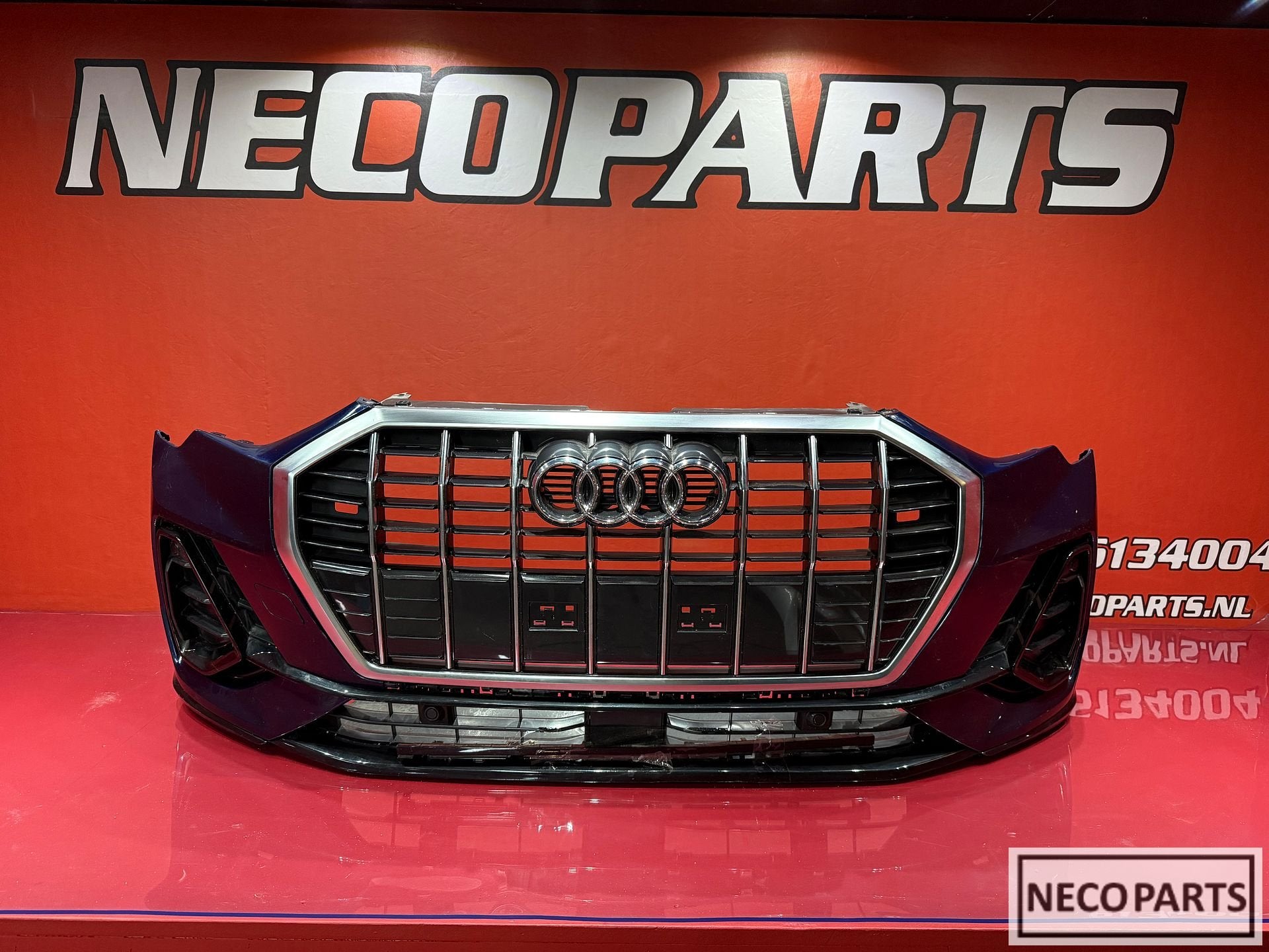 VOORBUMPER AUDI Q3 83A F3 S-LINE SLINE BUMPER ORIGINEEL, Gebruikt, -, -, Bumper