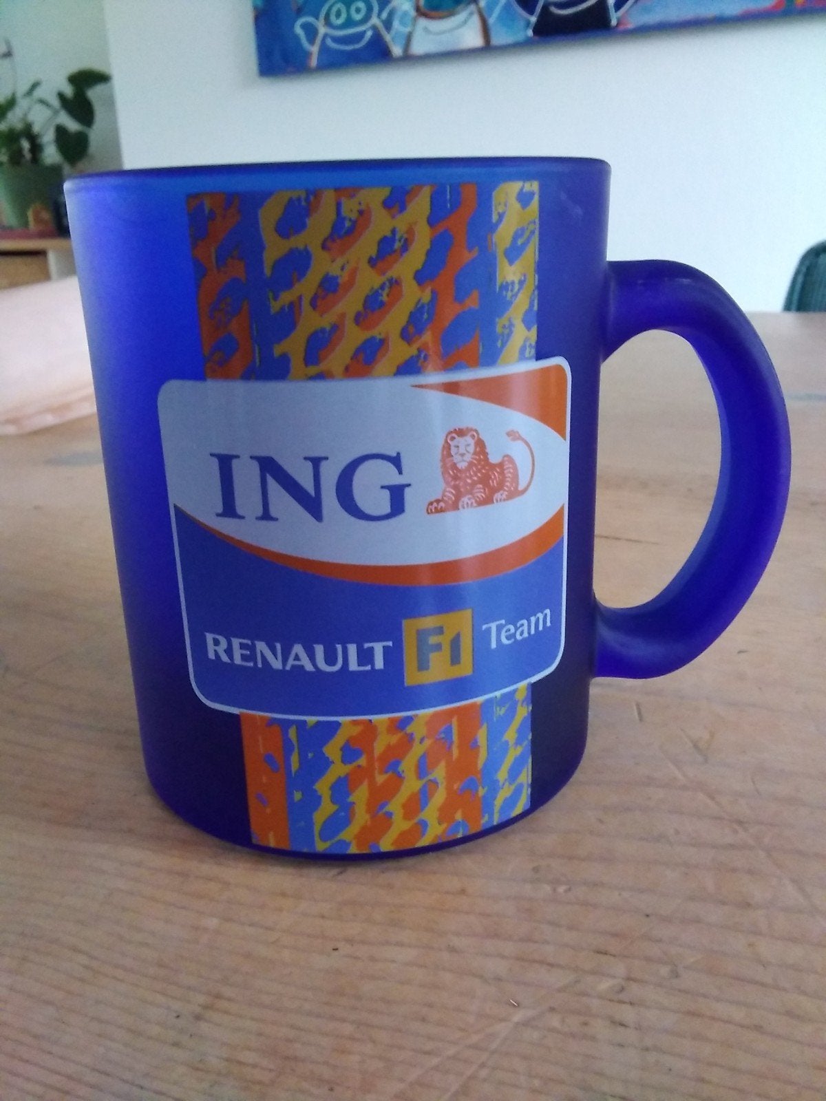 Mok ING Renault F1 Team, Ophalen of Verzenden, Gebruiksvoorwerp