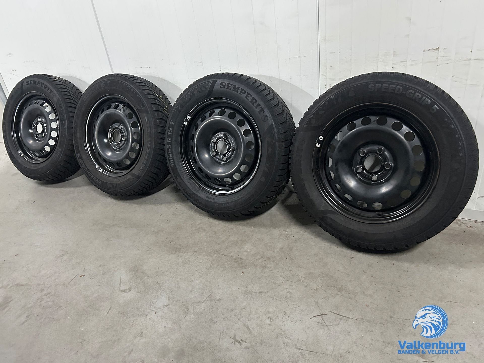 8-9mm! Originele Audi A1 VW Polo 15 inch stalen velgen 5x100, Gebruikt, 15 inch, -, -