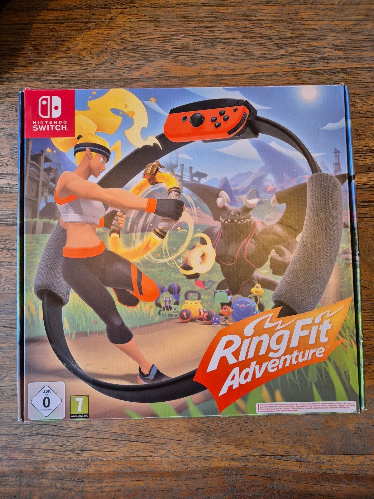 ringfit adventures Nintendo switch, 1 speler, Ophalen of Verzenden, Zo goed als nieuw, Sport
