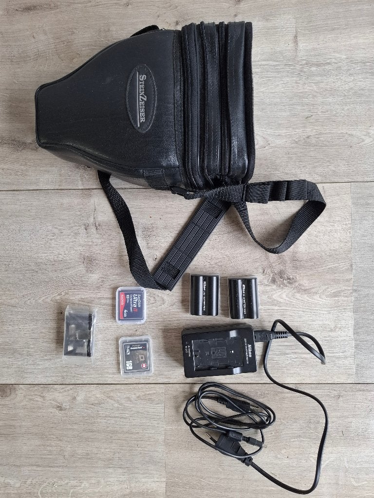 Nikon D70 lader/accu's/geheugenkaarten/opbergtas, Ophalen, Gebruikt, Overige typen, Geheugenkaart
