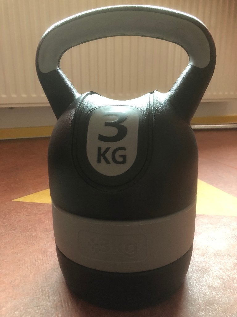 verstelbare kettlebell 8kg, Ophalen, Gebruikt, Kettlebell