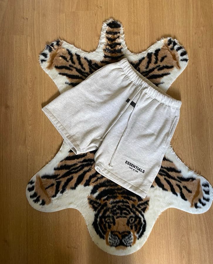 Essentials Fear of God Korte broek Shorts Grijs maat m, Ophalen of Verzenden, Zo goed als nieuw, Maat 48/50 (M), Grijs