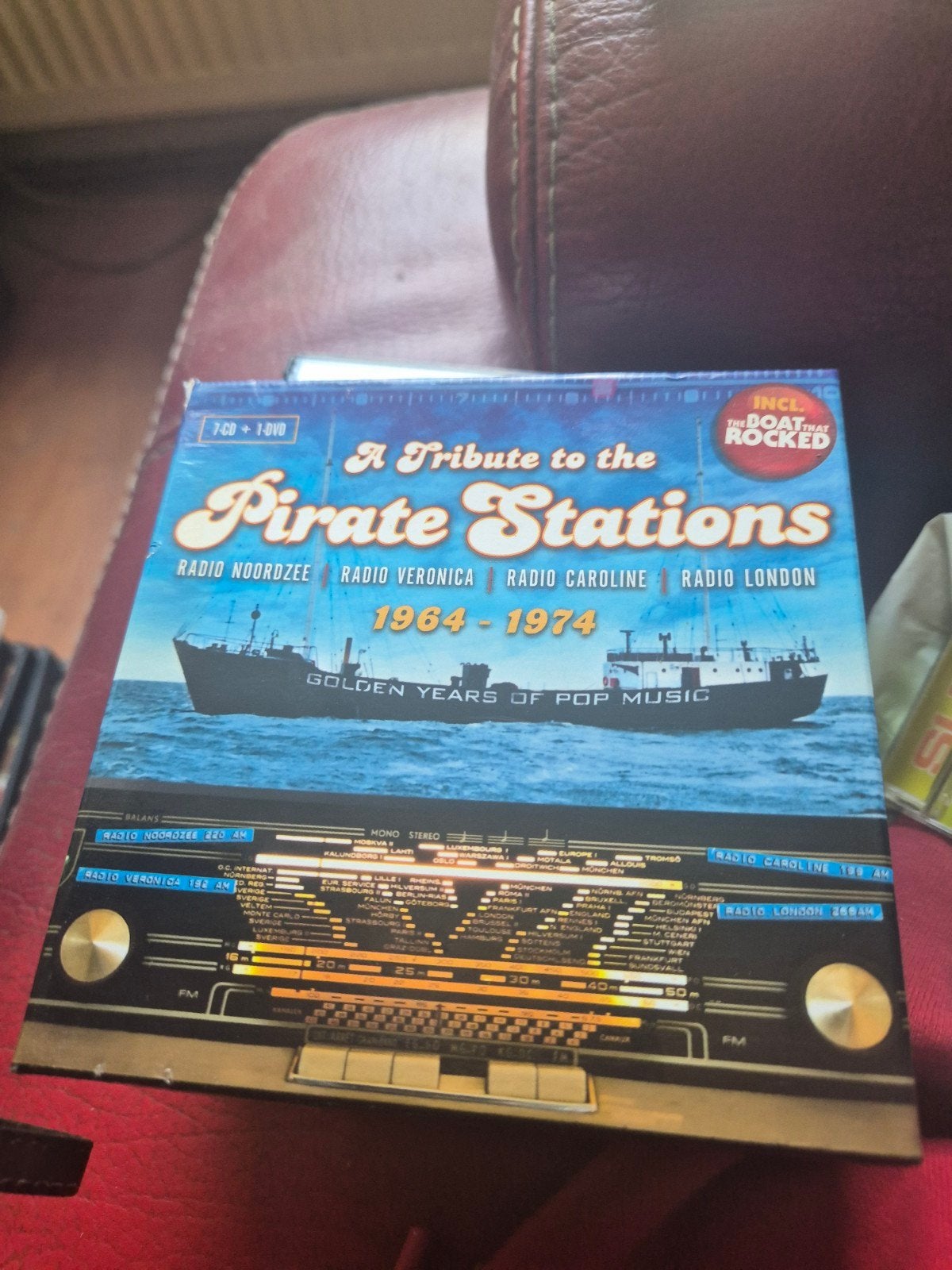 A tribute to the pirate stations 7cd+dvd, Cd's en Dvd's, Ophalen of Verzenden, Zo goed als nieuw