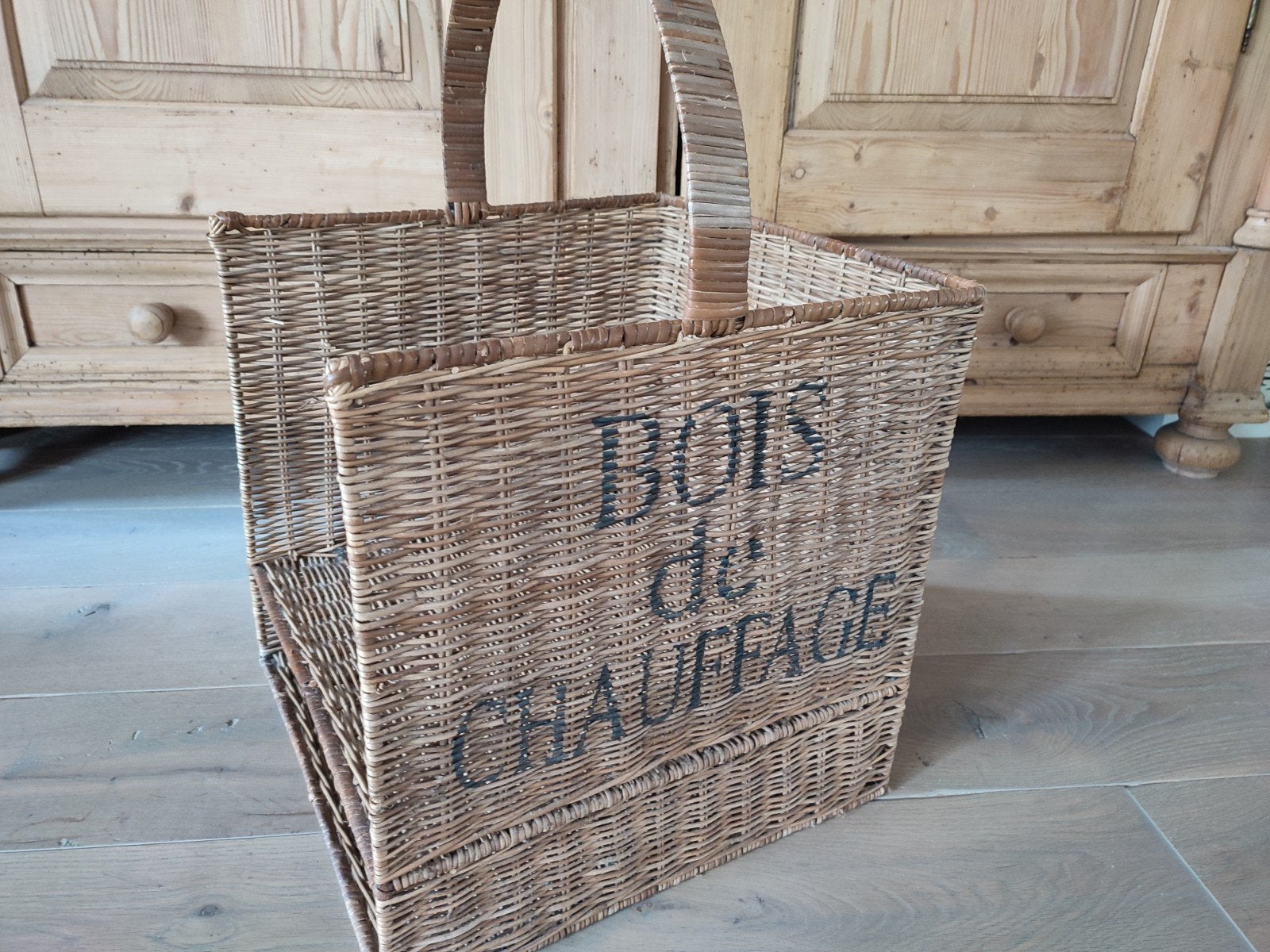 Mooie Rivièra Maison houtmand ., Ophalen, Minder dan 50 cm, Gebruikt, 50 tot 100 cm