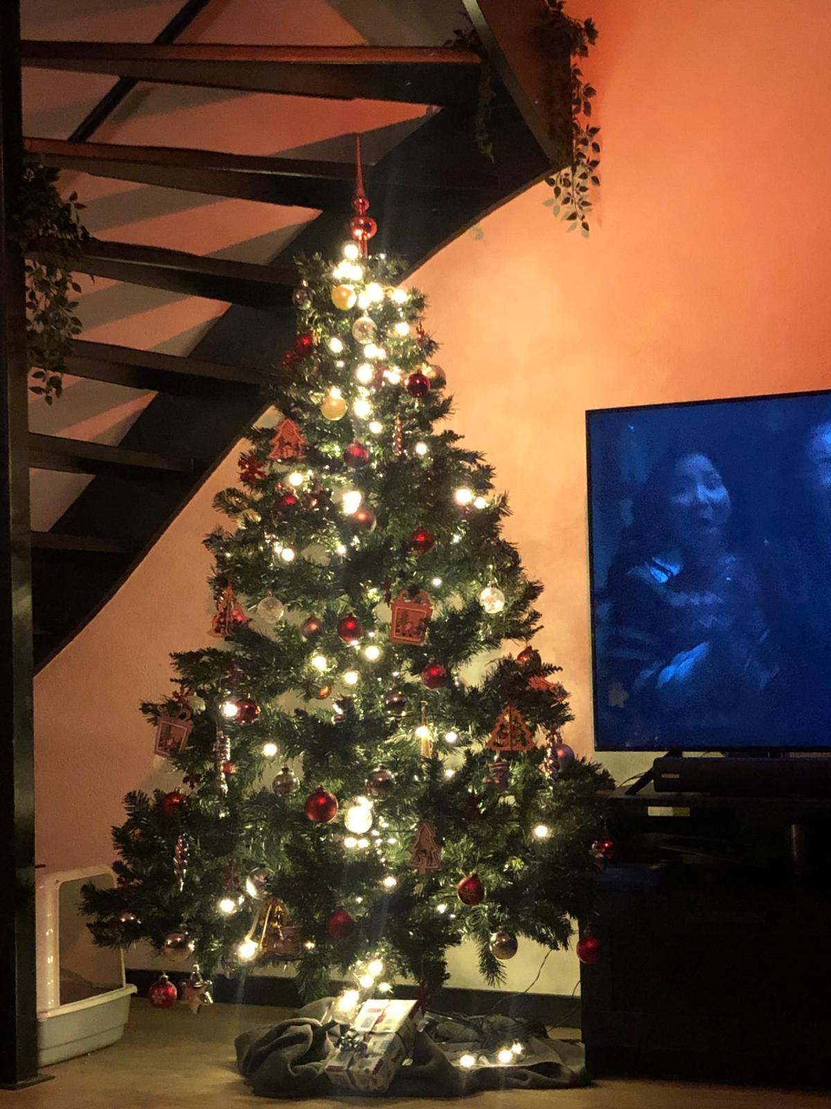 Gratis kunst kerstboom., Diversen, Kerst, Ophalen, Gebruikt