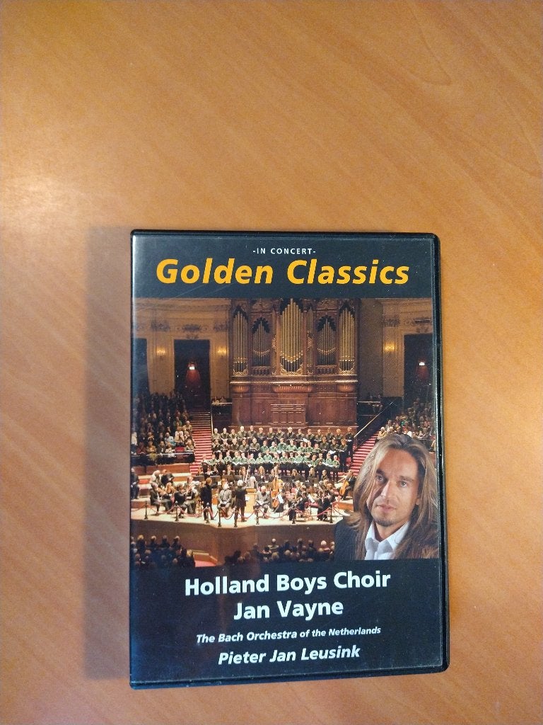 DVD Holland Boys Choir - Jan Vayne - Golden Classics, Alle leeftijden, Ophalen of Verzenden, Zo goed als nieuw