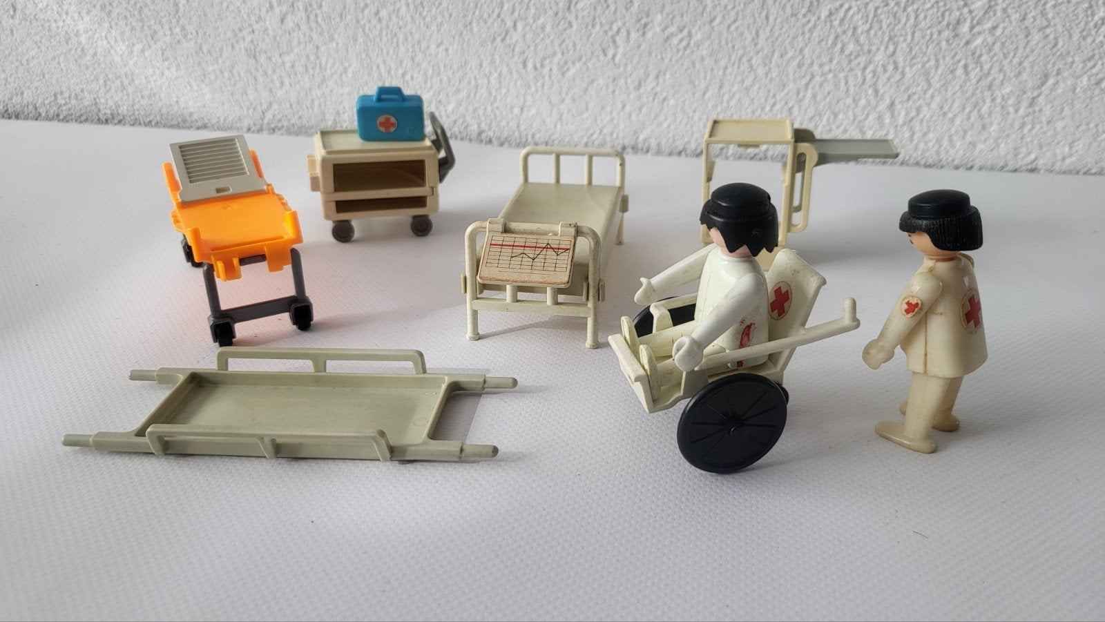 Playmobil Vintage Ziekenhuis Jaren 70, Ophalen of Verzenden, Gebruikt
