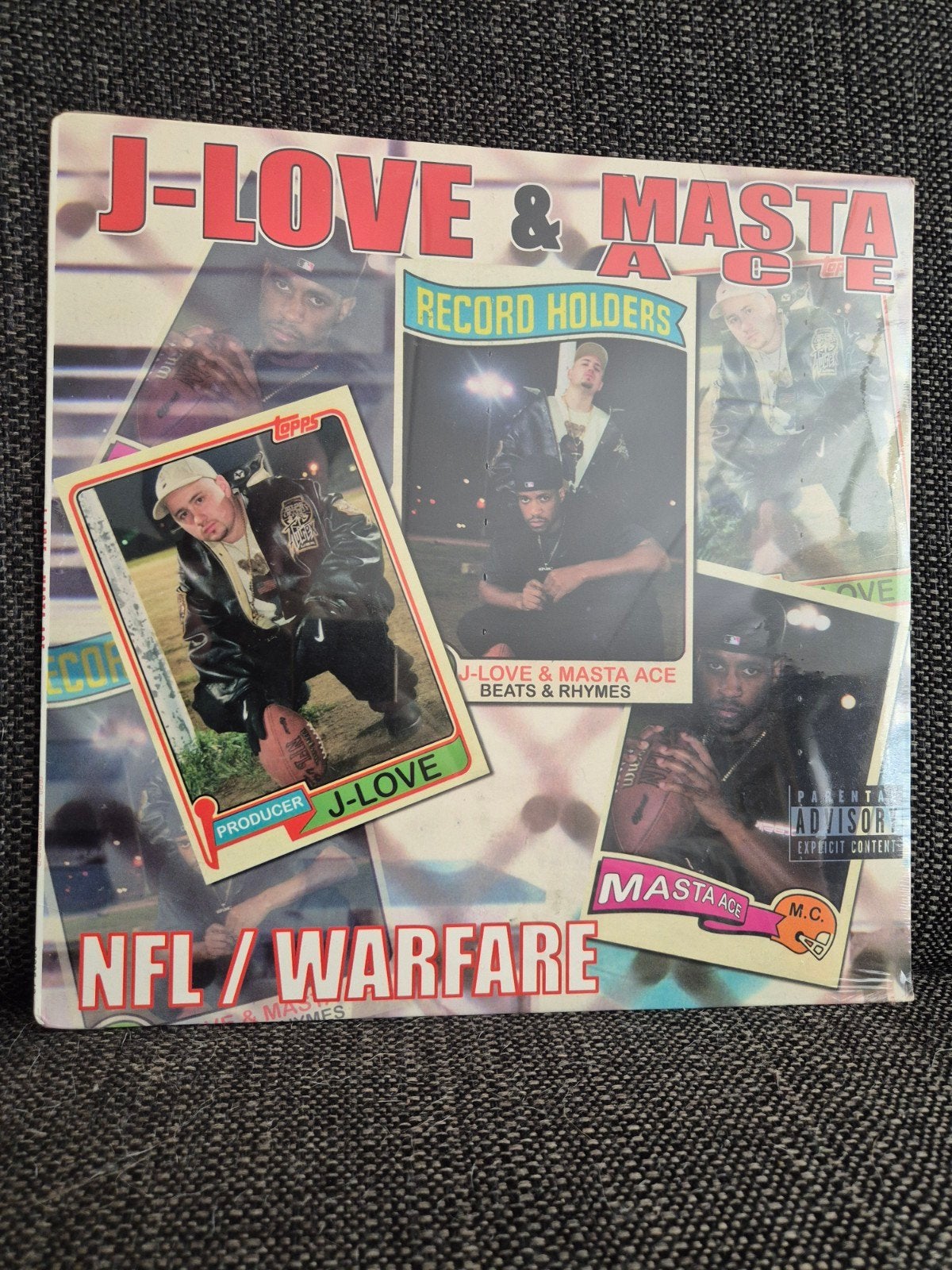 J-love & Masta Ace NFL Warfare 12', LP, Geseald, Ophalen of Verzenden, 12 inch