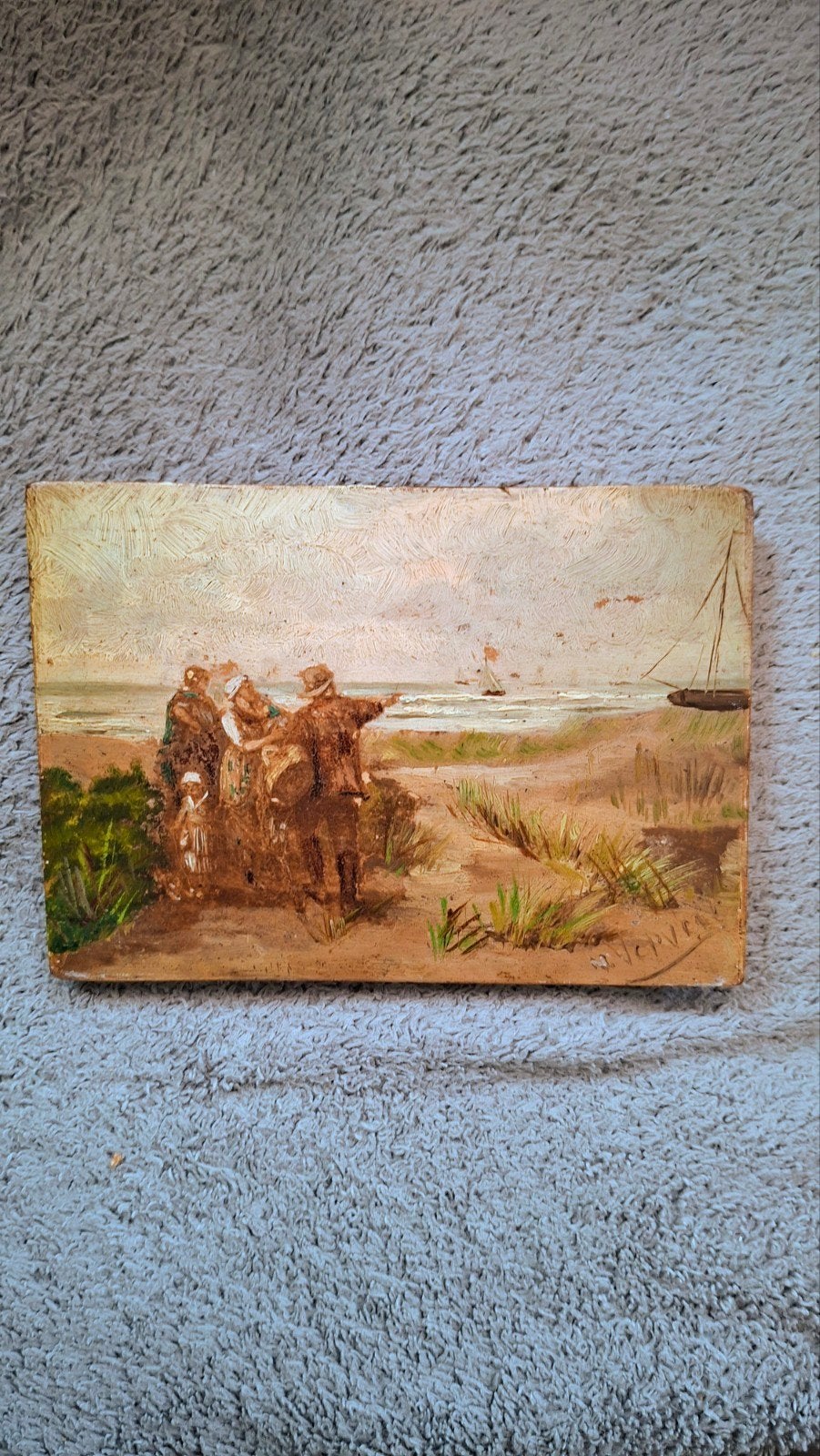Schilderij Verveer, Ophalen of Verzenden