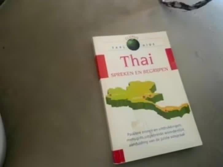 thai spreken en begrijpen, Boeken, Woordenboeken, Verzenden, Zo goed als nieuw, Overige uitgevers