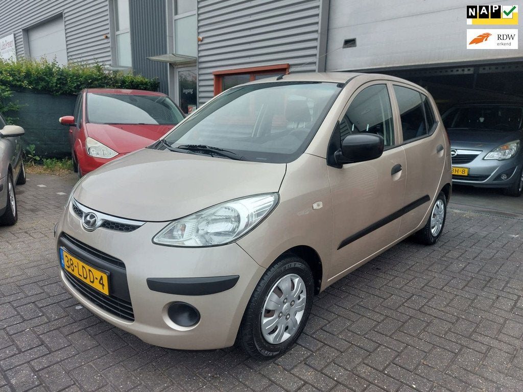 Hyundai I10 5 deurs + geregelde airco 1.1 Active Cool, Voorwielaandrijving, Stof, Gebruikt, 31 €/maand
