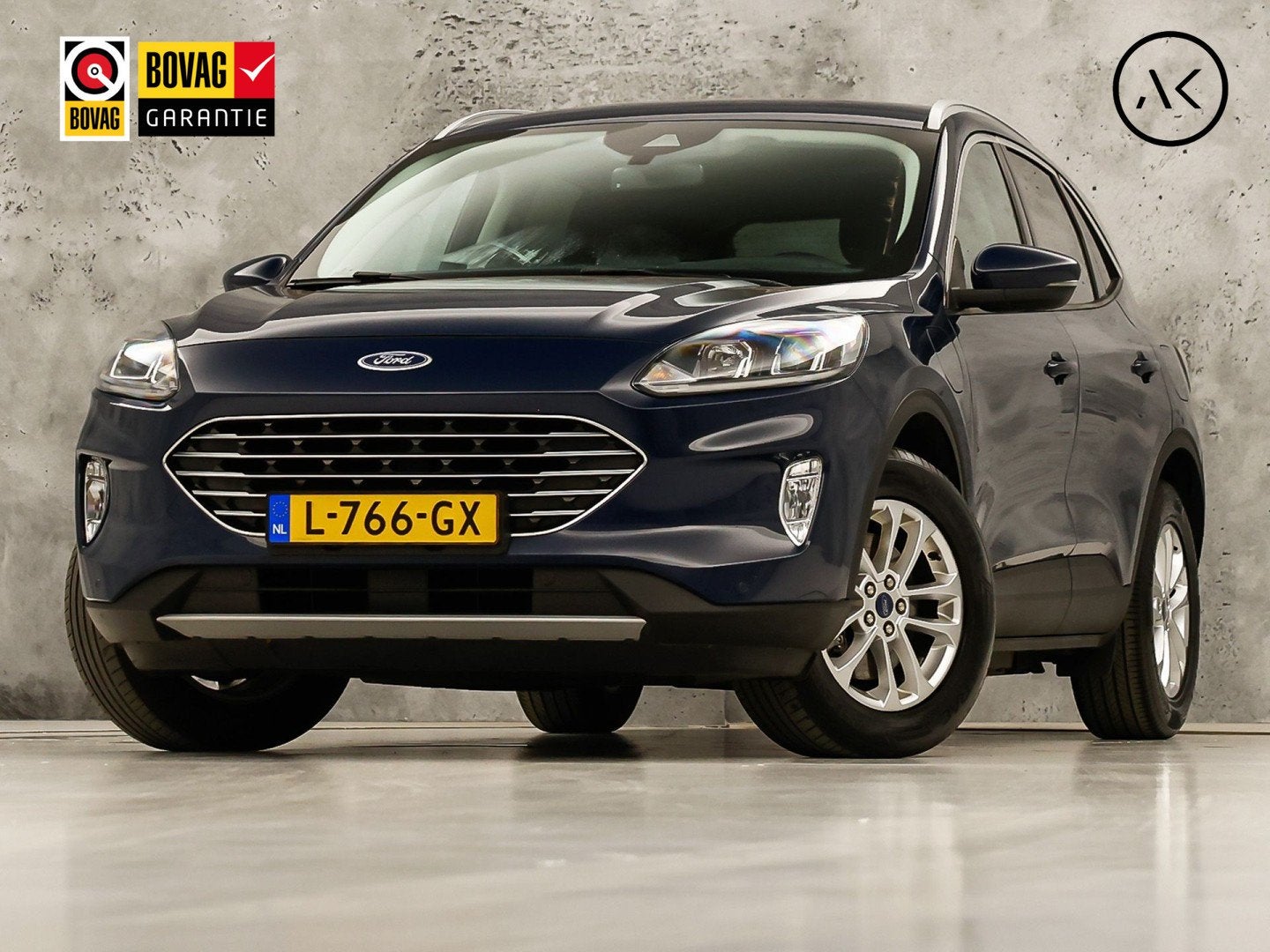 Ford Kuga 2.5 PHEV Titanium 225Pk Automaat (VIRTUAL COCKPIT,, Auto's, Stof, Gebruikt, 4 cilinders, Blauw