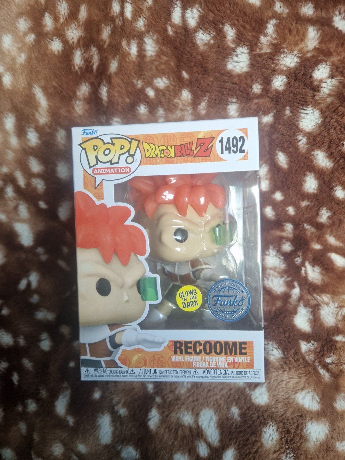 Funko Pop! Dragon Ball Z Recoome #1492 Glow in the Dark, Ophalen, Nieuw