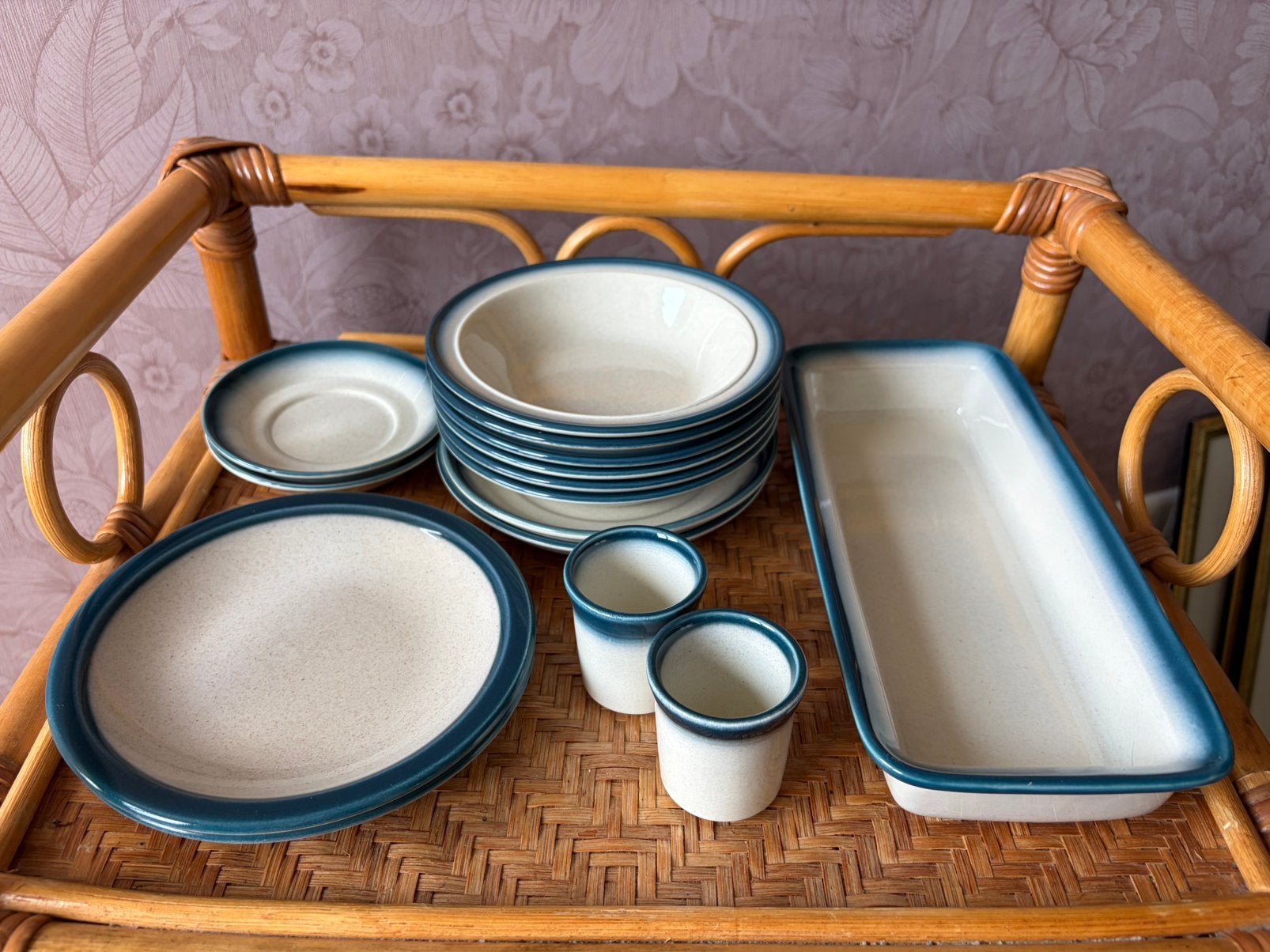 Wedgwood Pacific Blue serviesonderdelen, Ophalen of Verzenden
