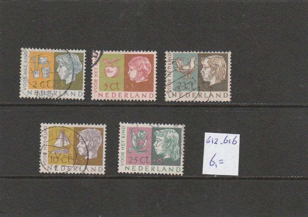 nederland 612-616, Ophalen of Verzenden