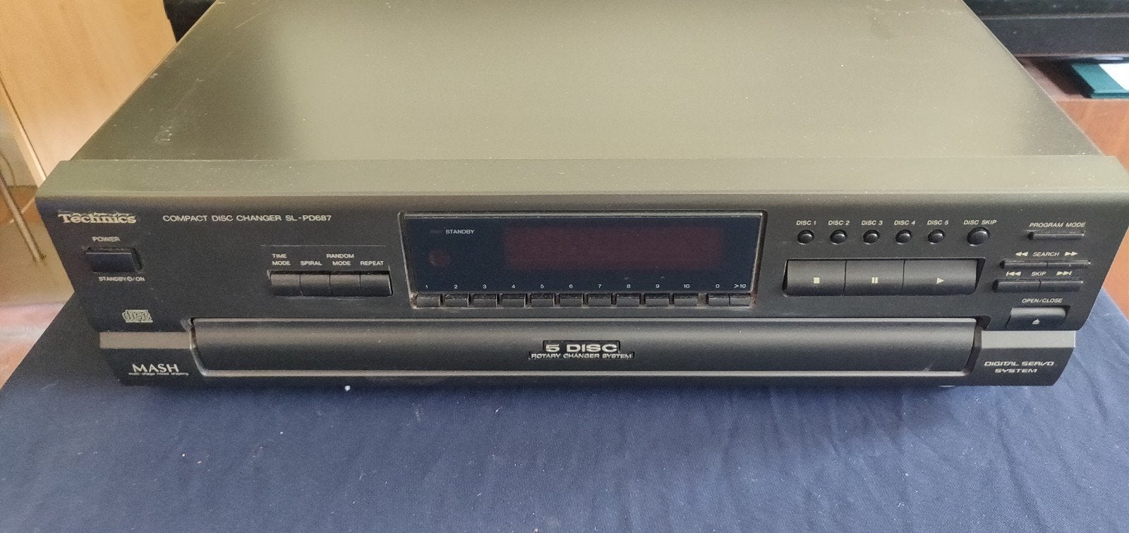 Technics CD wisselaar sl-pd687, Ophalen, Gebruikt
