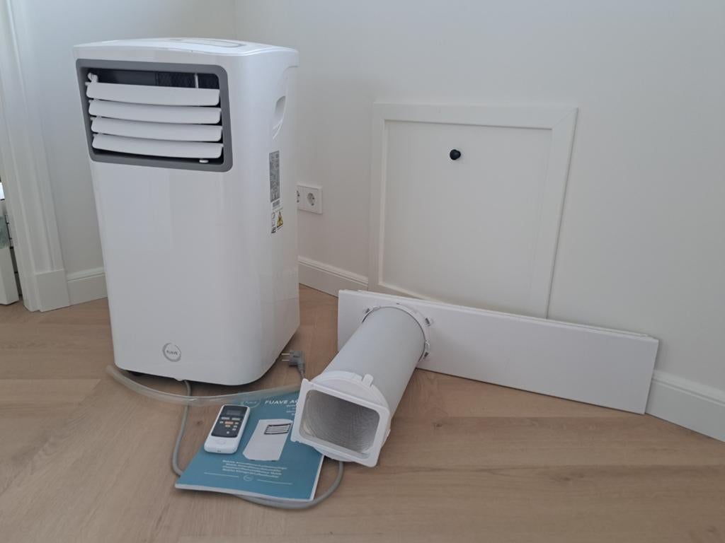 Fuave Mobiele Airco ACS09K01 - Koelen en Ontvochtigen, Ophalen, Timer, Minder dan 60 m³, 3 snelheden of meer