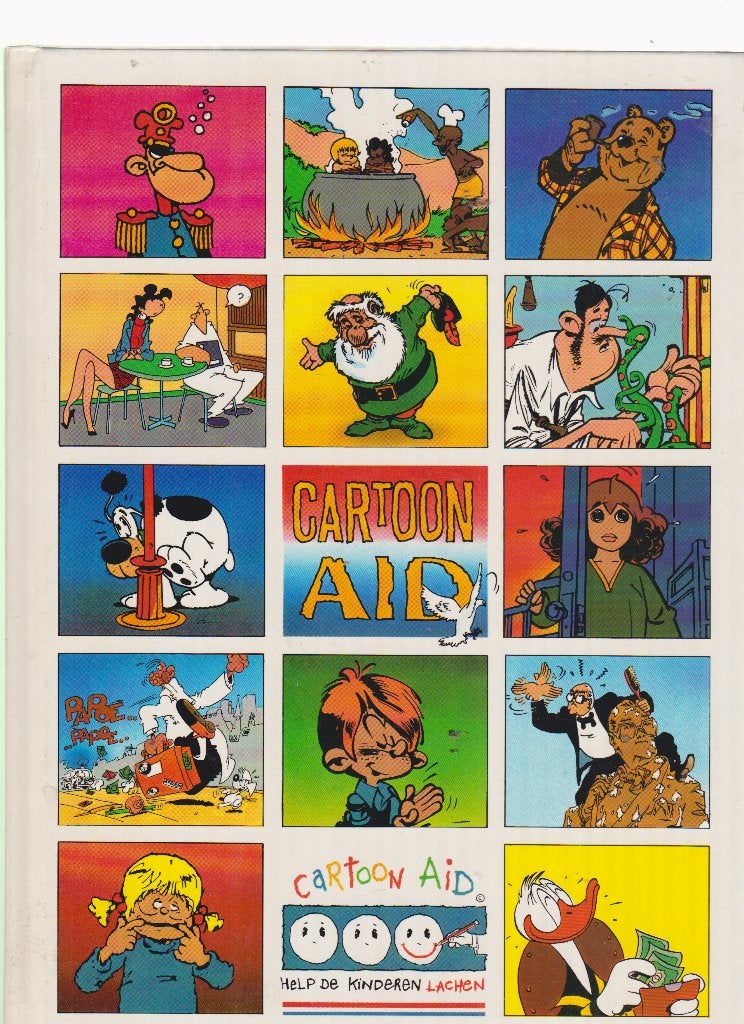 Cartoon AID -- Help de kinderen lachen., Eén stripboek, Verzenden
