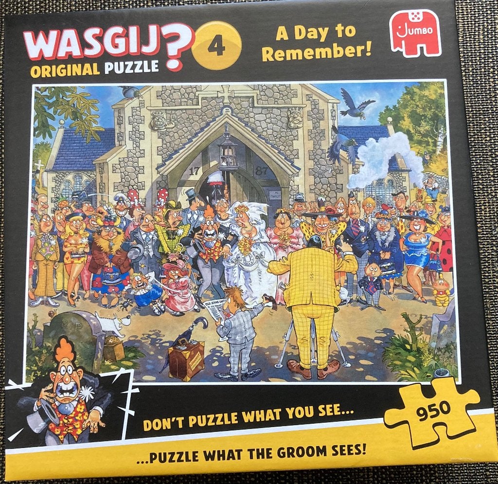 Wasgij puzzel, Ophalen, 500 t/m 1500 stukjes, Zo goed als nieuw, Legpuzzel