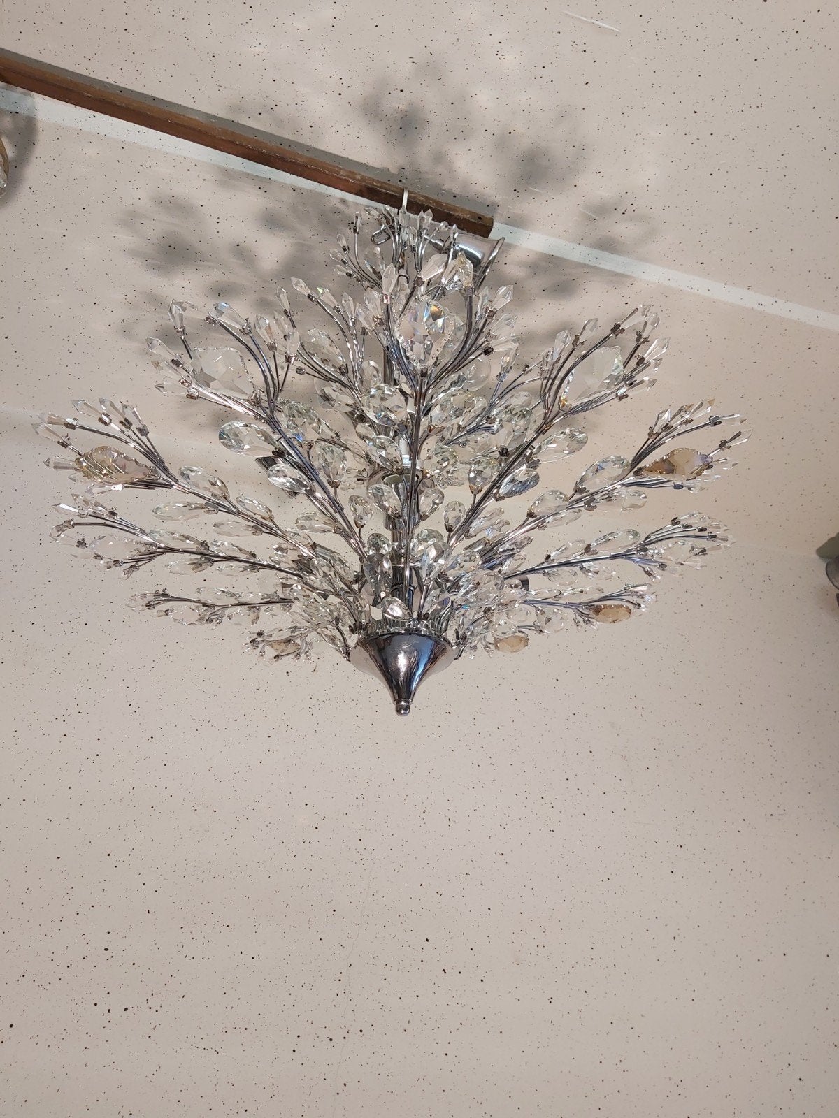 1 echte topper van een swarovski kristallen kroonluchter, Ophalen of Verzenden