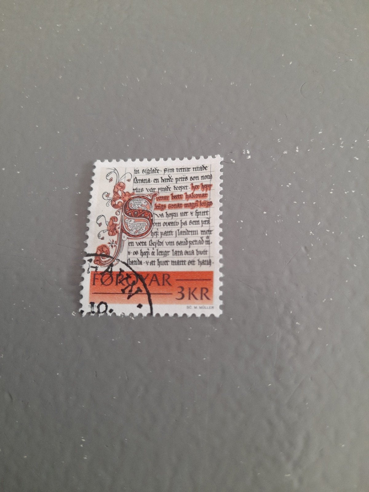 Faroer mi nr 67, Ophalen of Verzenden, Denemarken