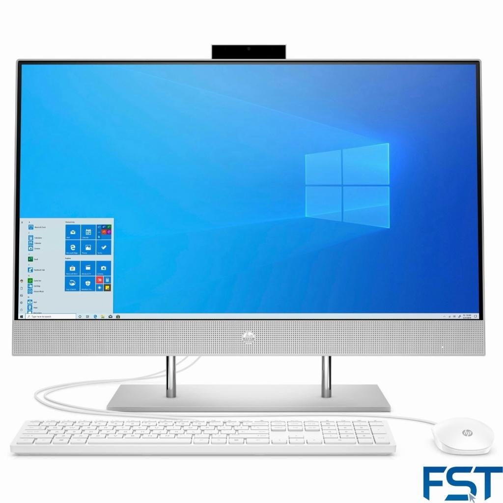 HP AIO 27 | 27” F-HD | i5-1035G1 | 512GB SSD | 8GB RAM | W11, Computers en Software, Desktop Pc's, 8 GB, Refurbished, HP, SSD