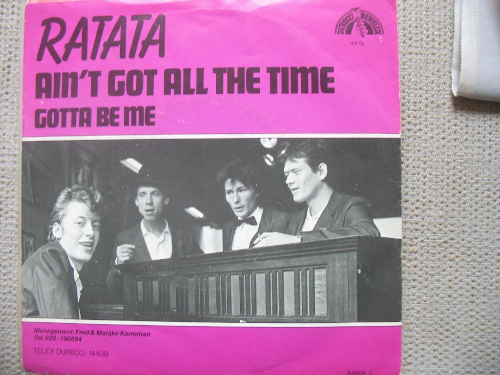 Ratata (Jan Rot) - Ain't got all the time (nederbeat), Gebruikt, 7 inch, Single, Ophalen of Verzenden