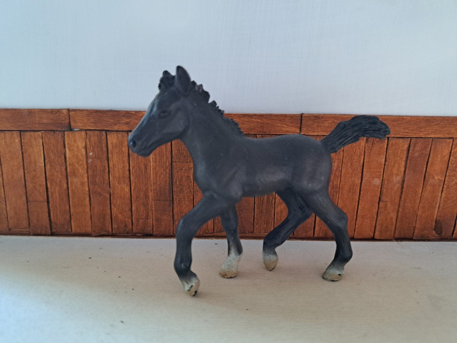 schleich lipizzaner veulen, Ophalen of Verzenden, Zo goed als nieuw, Paard, Beeldje of Figuurtje