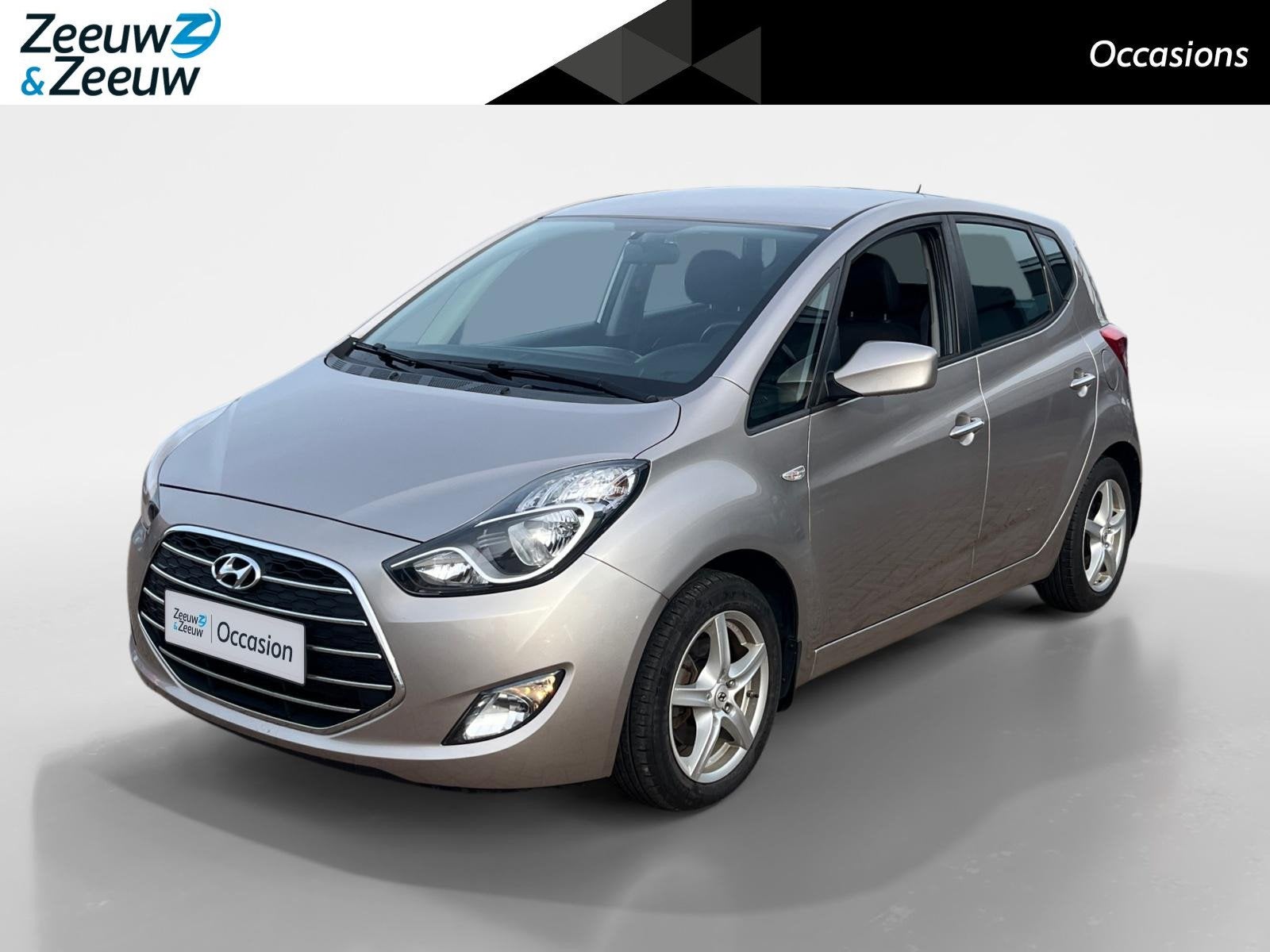 Hyundai ix20 1.4i i-Drive | Airco| Hoog zitter| Lichtmetalen, Auto's, Stof, Gebruikt, Zwart, 4 cilinders