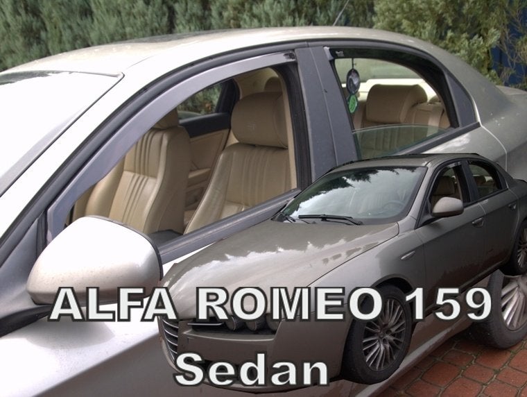 Alfa Romeo Giulia zijwindschermen raamspoilers pasvorm heko, Ophalen of Verzenden, Nieuw