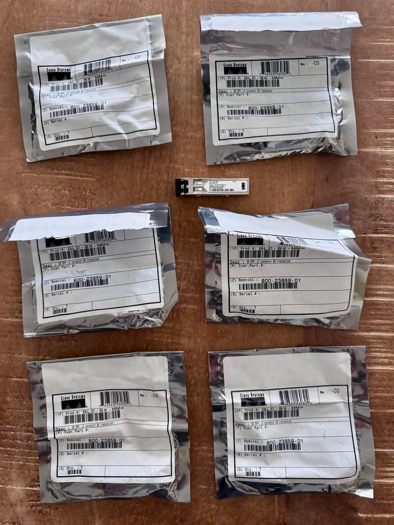 Cisco GLC-SX-MM SFP Transceiver Module (30-1301-01), Ophalen of Verzenden, Nieuw