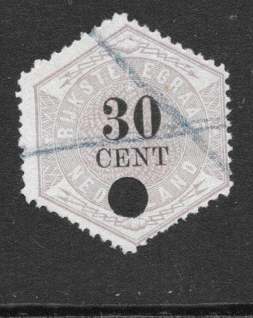 Telegram gebruikt nr. 8, Verzenden, T/m 1940, Gestempeld