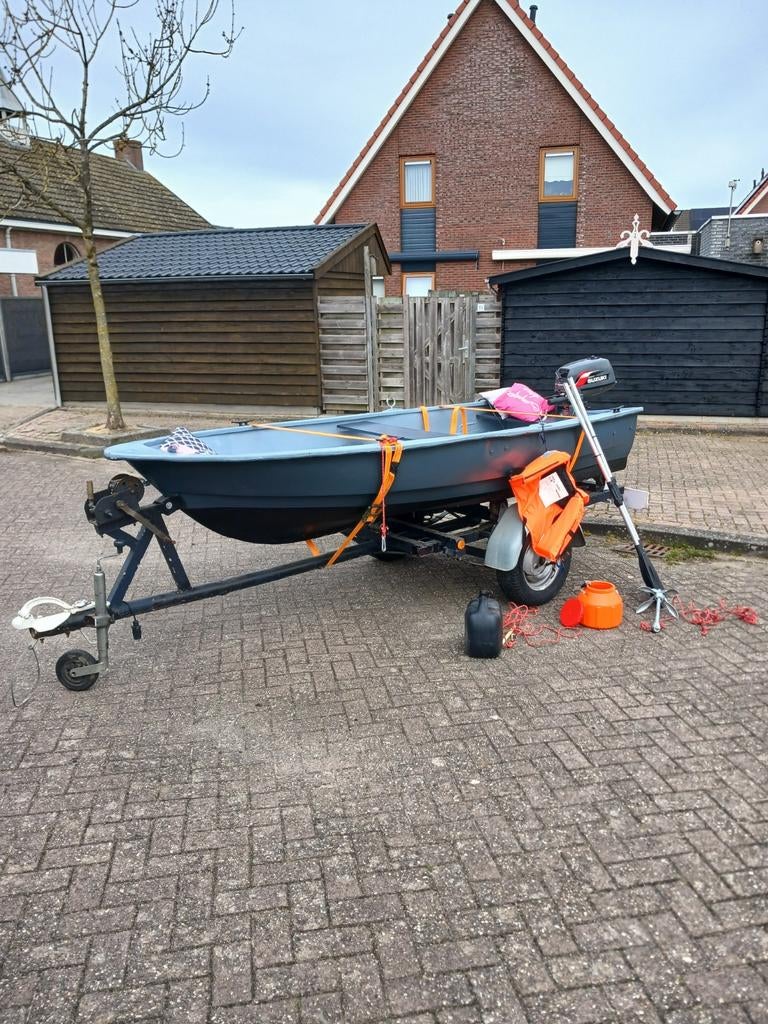 Compleet set!!, Watersport en Boten, Gebruikt, Tot 10 pk, Ophalen of Verzenden, 3 tot 6 meter