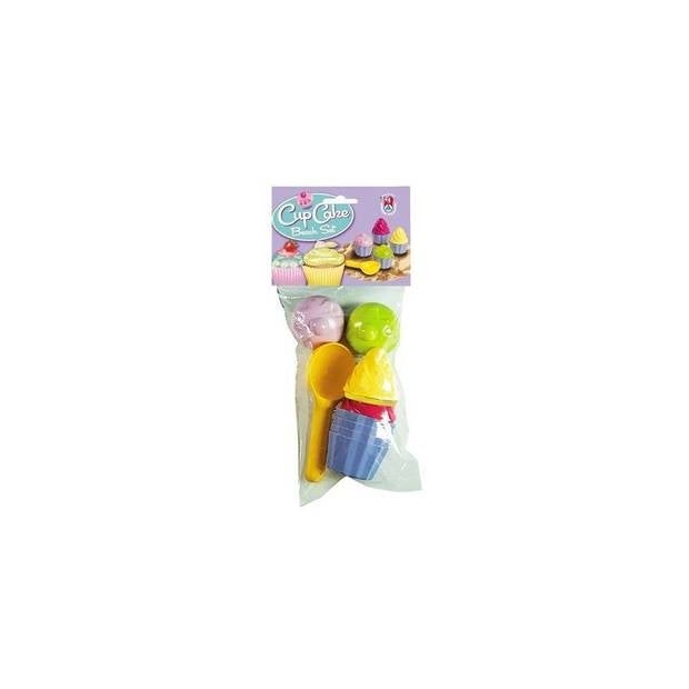 Strandvormenset Cupcake 9-delig, ., Nieuw, Ophalen of Verzenden, .